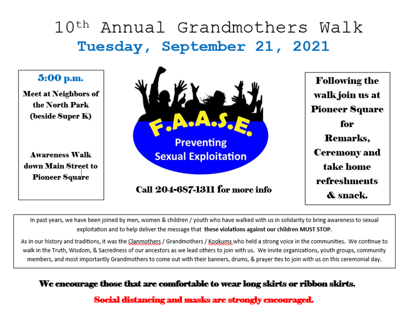 10th Annual Grandmother's Walk